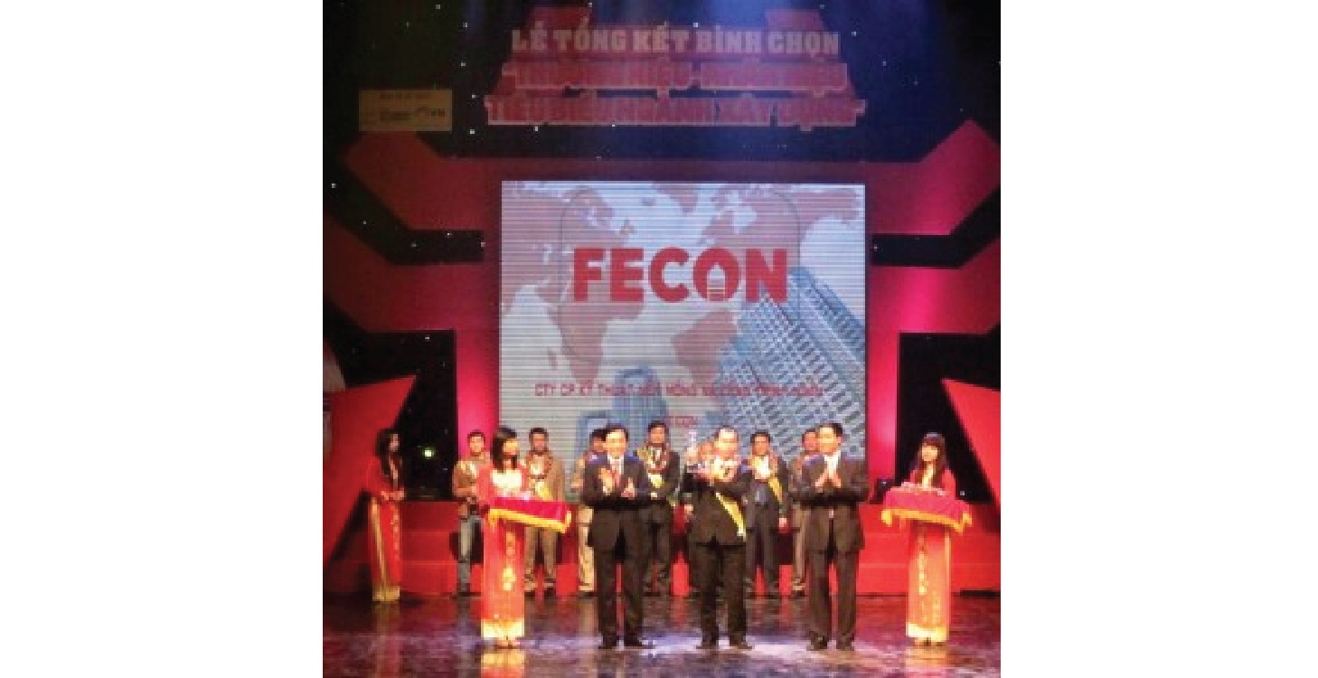 Top 10 thương hiệu tiêu biểu Ngành Xây dựng năm 2011