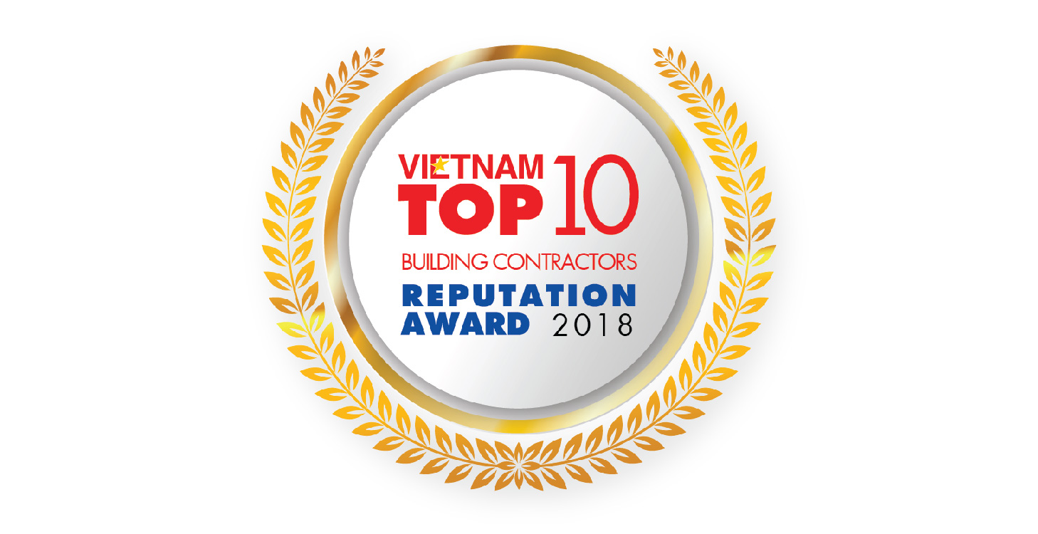 Giải thưởng Top 10 Nhà thầu xây dựng Uy tín 2018