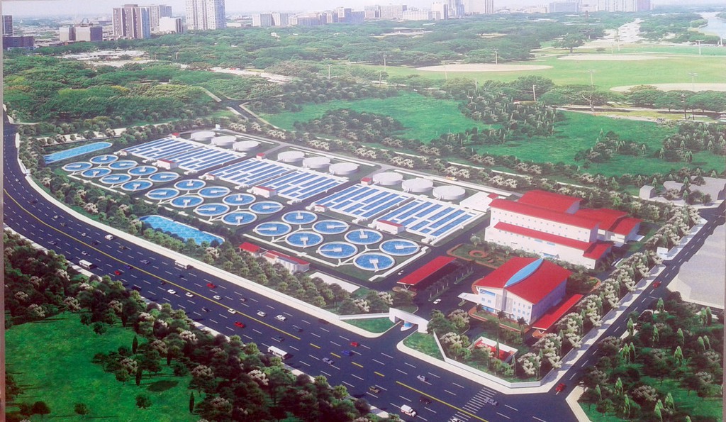 Nhà máy Xử lý Nước thải Yên Xá