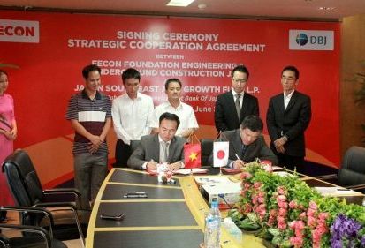 Lễ Ký kết “Thỏa thuận Hợp tác Đầu tư chiến lược” giữa FECON và Ngân hàng Phát triển Nhật Bản (DBJ)
