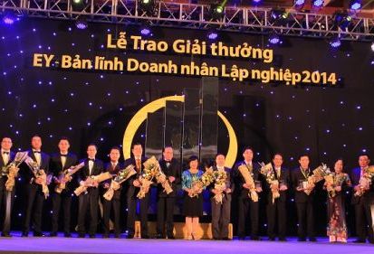FECON với Lễ trao giải EY – Bản lĩnh Doanh nhân Lập nghiệp 2014