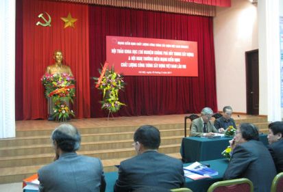 Hội thảo “thí nghiệm không phá hủy trong xây dựng”