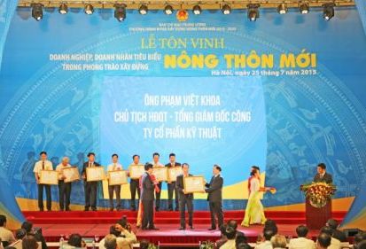FECON được tôn vinh trong phong trào Xây dựng Nông thôn mới