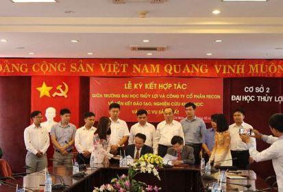FECON hợp tác với Đại học Thủy lợi, chuẩn bị cơ hội trong lĩnh vực hạ tầng