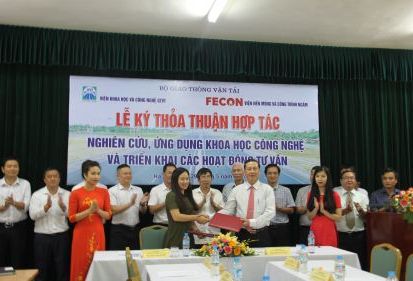 FECON INS ký kết thỏa thuận hợp tác với Viện Khoa học & Công nghệ GTVT