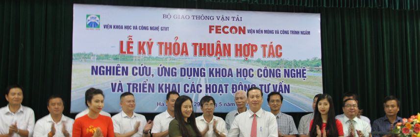 FECON INS ký kết thỏa thuận hợp tác với Viện Khoa học & Công nghệ GTVT