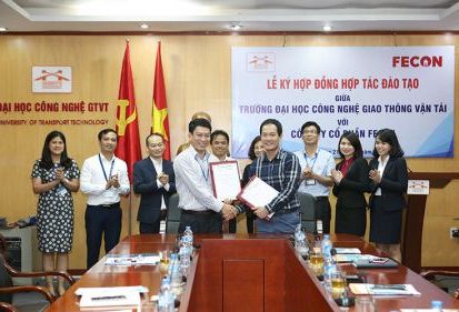 FECON và ĐH Công nghệ GTVT bắt tay hợp tác đào tạo nhân lực chất lượng cao