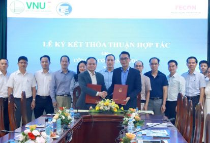 TẬP ĐOÀN FECON KÝ KẾT BIÊN BẢN GHI NHỚ HỢP TÁC VỚI TRƯỜNG ĐẠI HỌC CÔNG NGHỆ - ĐẠI HỌC QUỐC GIA HÀ NỘI