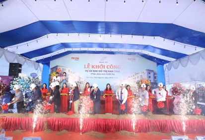 FECON KHỞI CÔNG DỰ ÁN KHU ĐÔ THỊ NAM THÁI TẠI THÁI NGUYÊN
