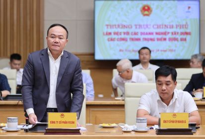 FECON THAM DỰ CUỘC HỌP GIỮA THƯỜNG TRỰC CHÍNH PHỦ VỚI CÁC DOANH NGHIỆP XÂY DỰNG ĐỂ THÚC ĐẨY CÁC CÔNG TRÌNH TRỌNG ĐIỂM QUỐC GIA