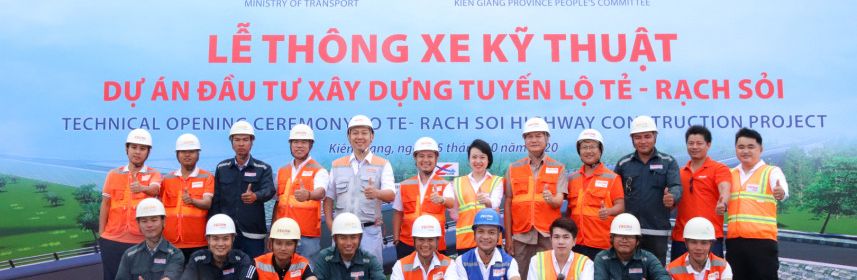 TUYẾN CAO TỐC LỘ TẺ – RẠCH SỎI CHÍNH THỨC THÔNG XE KỸ THUẬT