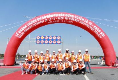 FECON SOUTH THAM DỰ LỄ KHÁNH THÀNH DỰ ÁN ĐẦU TƯ XÂY DỰNG TUYẾN CAO TỐC LỘ TẺ – RẠCH SỎI