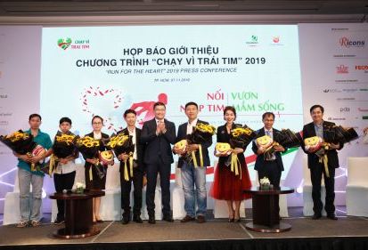 FECON SOUTH THAM DỰ BUỔI HỌP BÁO GIỚI THIỆU CHƯƠNG TRÌNH CHẠY VÌ TRÁI TIM 2019