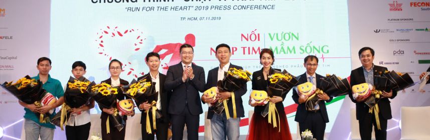 FECON SOUTH THAM DỰ BUỔI HỌP BÁO GIỚI THIỆU CHƯƠNG TRÌNH CHẠY VÌ TRÁI TIM 2019