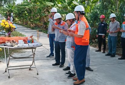 FECON SOUTH KHỞI CÔNG DỰ ÁN THÀNH PHẦN ĐOẠN HẬU GIANG – CÀ MAU THUỘC DỰ ÁN XÂY DỰNG CÔNG TRÌNH ĐƯỜNG BỘ CAO TỐC BẮC – NAM PHÍA ĐÔNG GIAI ĐOẠN 2021 – 2025