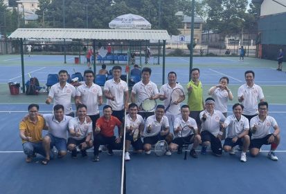 HỘI TENNIS FECON SOUTH TỔ CHỨC GIẢI TENNIS KỶ NIỆM 7 NĂM THÀNH LẬP CÔNG TY