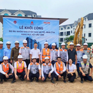 CÔNG TY FPL KHỞI CÔNG DỰ ÁN NHÓM NHÀ Ở TÂY NAM MỄ TRÌ