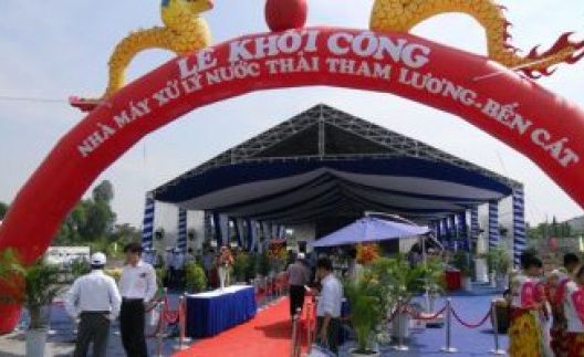 Nhà máy xử lý nước thải lưu vực Tham Lương Bến Cát (giai đoạn 1)