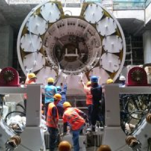 Người FECON trên công trường thi công TBM Metro Line 1 TP. Hồ Chí Minh