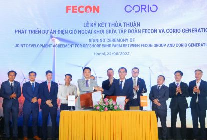 FECON HỢP TÁC CÙNG CORIO GENERATION TẠI DỰ ÁN ĐIỆN GIÓ NGOÀI KHƠI VŨNG TÀU